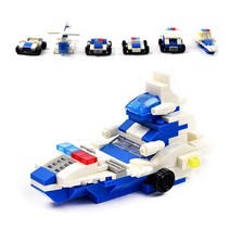 레고 호환 블럭 미니 경찰 출동 자동차 중국레고 초등선물 어린이집