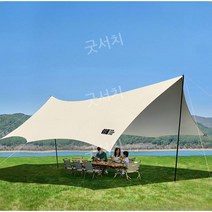 캠핑용 대형 코팅 타프, 13 (10 ) 캐노피 + 대형 텐트