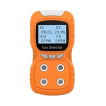 PULITONG PLT840 4IN1 복합가스측정기 산소농도측정기 가스감지기, 포인원오렌지 840, 1개