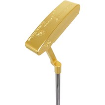 무츠미 혼마 골프 퍼터 MH282P 퍼터 골드 IP모델 황금색, 34인치