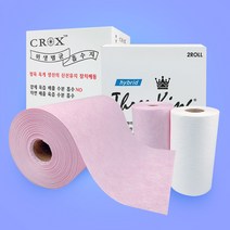 흡수지 핑크 화이트 1박스 400매 미트페이퍼 정육 고기 핏물제거 해동지, 화이트 1박스(2롤), 1개