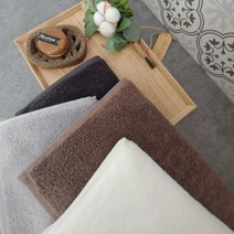 소프트코지 40수 수건, 다크브라운, 200g