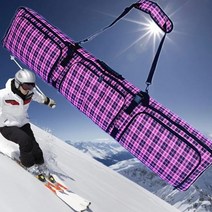 스노우보드엣지백 보드가방 스노보드 보관싱글 및 더블 보드 백 스키 슈 리테이너 체크, 02 156cm