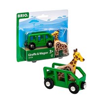 브리오 기차놀이 월드 기린 웨건 33724