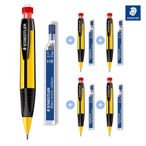 스테들러 노리스 771 점보 샤프, 세트(샤프+샤프심), 5개