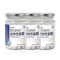 콘드로이친 상어 보스웰리아 초록입홍합 함유 부모님 선물 추천, 콘드로이친 3개 (9개월)