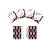 성냥갑의 스트라이커 스티커 DIY 직사각형 접착제 성냥 피부 불꽃 종이 인 시트 아로마 테라피 양초 액세서리, 5pcs