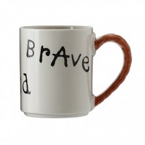 북유럽 디자인하우스스톡홀름 Design House Stockholm Astrid Lindgren 삐삐 기념일 머그컵 350ml Strong Kind Brave