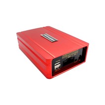 DSP 카오디오앰프 4채 자동차앰프 무손실 앰프스피커, 빨간색