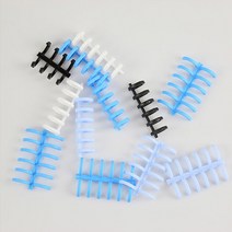 루즈링 바인더링 링 10color 6공 4공 루즈리프 제본 클릭링, 10mm/4공/핑크