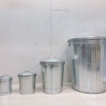 [왓위셀] 빈티지 대형 원형 업소용 쓰레기통 다용도 원형통 150L, 02. 중