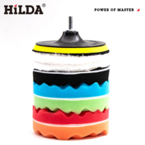 HILDA 700W 폴리셔 광택기 폴리싱 머신 자동차 대리석 타일, 6인치 악세서리