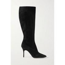 MANOLO BLAHNIK Oculara 90 suede knee boots