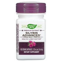 네이처스웨이 Premium 실리빈 120mg 베지 캡슐 60정 밀크씨슬 Silybin