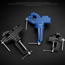 벤치 클램프 작업대 소형 고정 바이스1pcs 60mm 무거운 테이블 범용 데스크탑 다기능 360도 장치