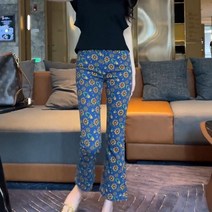 WH-NJP 여성 9부 부츠컷 데님 여름 해바라기 스판 부츠컷청바지 DMC257