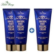 라벨영 쇼킹풋필링크림100ml 3개, 1세트