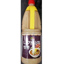 업소용 나가사키짬뽕 육수 원액 국물소스 액상다시 스프 2kgX8, 상세페이지 참조