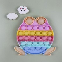 뽁뽁이장난감 팝잇 푸쉬팝 스트레스해소 푸시팝 개구리장난감, 5개