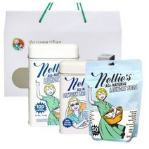 넬리 소다세제 100회 쓰는 1.5kg + 산소표백제 900g + 50회 쓰는 726g + 쇼핑백 선물세트, 6세트