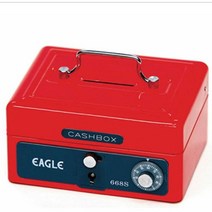 미니 수제 금고 소형 적색 돈통 금고통 불에안타는 지폐투입 현금 보관함