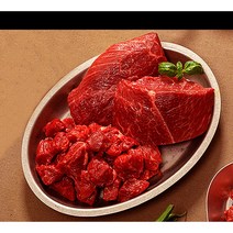 정들_한우 1+등급 국거리용 200g, 2팩(200g+200g)