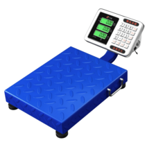 전자 저울 계량 주방용 과일 요리용 제과제빵 정밀 고기, 300kg 백라이트 핸드밴드 회전블루홀더 250x50