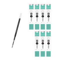 제브라 볼펜 블렌 리필심 0.7 블랙 NC-07, 7개