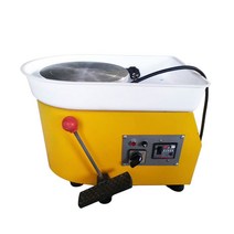 도예체험 자동 도자기 전기물레 손물레 회전판 공예, 트라이앵글 350w 독립 페달