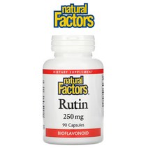 네추럴 팩터스 Rutin 루틴 회화나무 비타민 C 250mg 90 캡슐