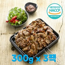 (초특가 다미설 대구 북성로 직화 연탄불고기 300g*3팩, 300g