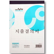 우진 지출결의서 / 10개입 / 44156