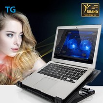 TG-DISCOVERY COOL1800 [블랙] [TG삼보] 노트북쿨러받침대, 상세페이지 참조