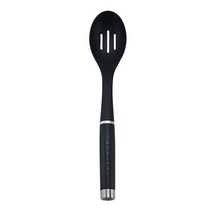 키친에이드 ABS 나일론 슬로티드 스푼 국자, 1개, Black