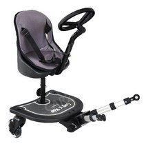 유모차보조의자 트레일러 버기보드 발판 발받침 뒷좌석 보조바퀴 시트연장 페달 발판 라이더, A