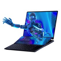 ASUS 젠북 프로 듀오 UX8402ZA-M3121W 테크블랙 듀얼모니터 인텔i7-12700H 인텔EVO 램16G NVMe1TB 윈도우11 OLED, WIN11 Home, 16GB, 1TB, 코어i7, 테크 블랙