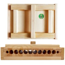 환제조기 한약환 만드는기계 원목 수동 수제환 제조기, 직경 25mm