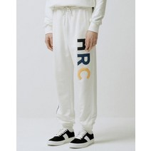 21FW [HRC] 화이트 HRC 와펜 패치 스웻팬츠 HZPA1D691OW