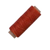[갈색가죽] 가죽공예 왁스실 오렌지 가죽실 초실 0.8mm 50m 150D, 연두색