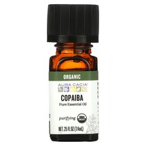아우라카시아 순수 에센셜 오일 유기농 코파이바 7.4ml(0.25fl oz)