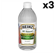 Heinz Distilled White Vinegar 하인즈 디스틸드 화이트 비니거 식초 473ml 3팩, 1개