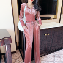 르엠마 콜린 벨벳 여자트레이닝 여성트레이닝 홈웨어 여자트레이닝세트 여성트레이닝세트 겨울운동복세트 겨울트레이닝복세트 기모 여자 트레이닝복 세트