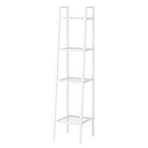 이케아 LERBERG 레르베리 철제 선반, 슬림선반 화이트001.685.27