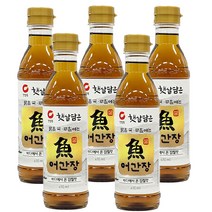 일루몬트 청정원 햇살담은 어간장 410ml, 5개