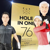 3D 골프 피규어 골프트로피 싱글패 이글패 상패 제작, 피니쉬, 20cm스피드형