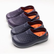 SACE PVC 뒤고리 샌들 여성 남성 PVC 작업화 주방화