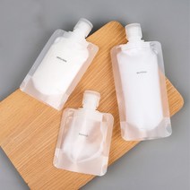 투명 슬림 핸드크림 공병 여행용 샴푸 통 로션 휴대용 30ml 파운데이션 다용도 깔끔 튜브 스킨 기내용 샘플 튜브형 토너 화장품 소분 용기 멀티 케이스 공용기 리필 파우치