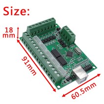 MACH3 조각 기계 5 축 CNC 브레이크 아웃 보드 스테퍼 모터 드라이브 제어용 광학 커플러 포함 1 개, 한개옵션1, 01 MACH3 V2.1