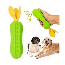Whistle Pet 908609 공격적인 츄어 호루라기 펫 삐걱거리는 개 씹는 장난감 강아지 이빨 소형 중형 대형 터프 그린 오이