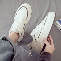 스포츠 레저 보드화 2023 봄계절 로퍼 캔버스천 트렌드한 신발 화이트 남성화 배기 캐쥬얼 운동 스니커즈 4997282589